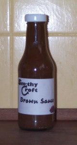 The fruity brown sauce